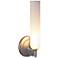 Bruck Candle 10" High Matte Chrome LED Wall Sconce