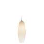Bruck Ciro 3 3/4"W Matte Chrome Mini Pendant w/ White Shade