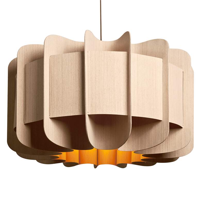 Image 1 Bruck Clarissa 29 3/4" Wide Ash and Ash Modern Pendant Light