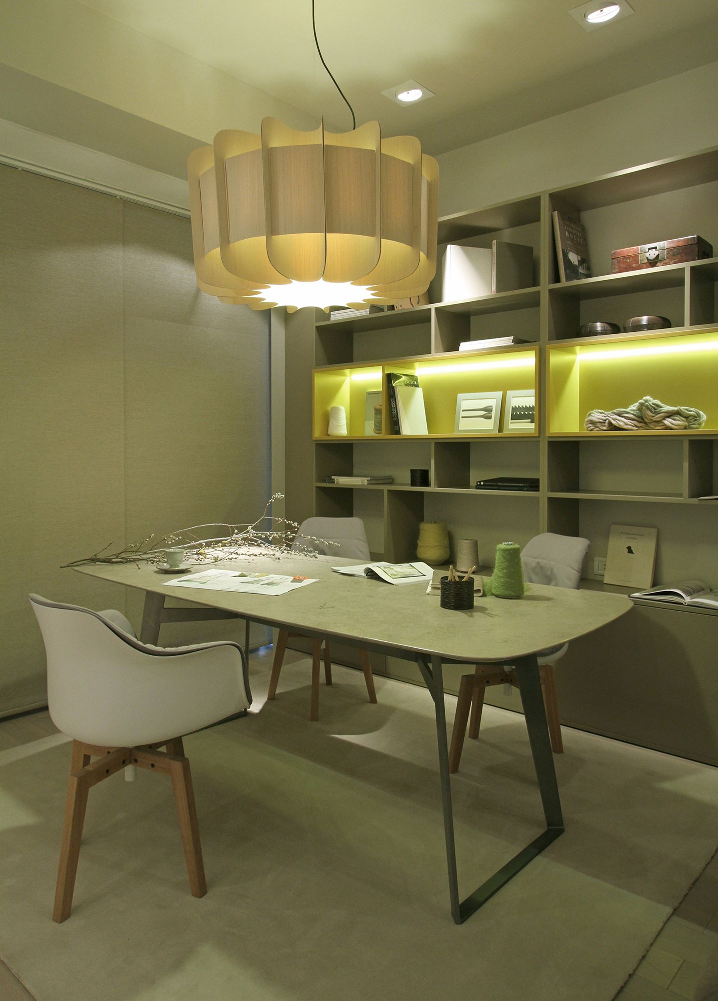 Image 6 Bruck Clarissa 29 3/4" Wide Ash and Ash Modern Pendant Light more views