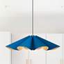 Thumbnail1 of Bruck Delfina 23 3/4" Wide Blue with Ash Pendant Light
