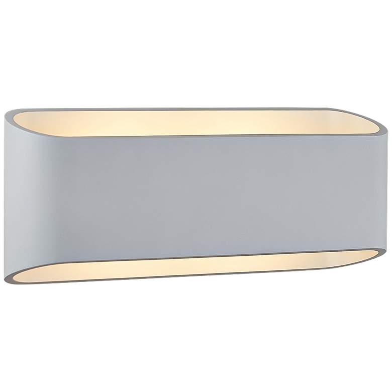 Image 2 Bruck Eclipse 4 1/2" High White LED Wall Sconce