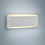 Bruck Eclipse 4 1/2" High White LED Wall Sconce
