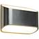 Bruck Eclipse 4 1/2"H Brushed Chrome LED Wall Sconce