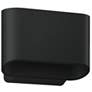 Bruck Eclipse 5" High Anthracite Black Outdoor LED Wall Light