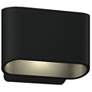 Bruck Eclipse 5" High Anthracite Black Outdoor LED Wall Light