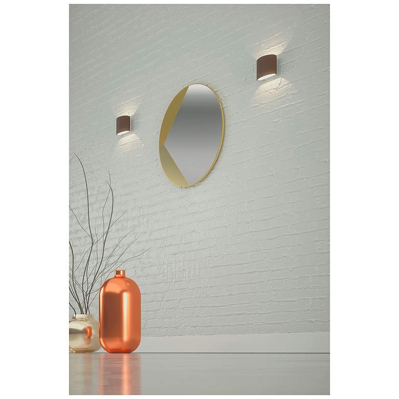 Image 4 Bruck Encore 5 1/4" High Bronze LED Wall Sconce more views