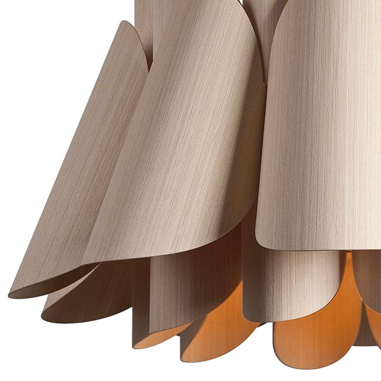 Image 2 Bruck Federica 26 3/4" Wide Ash and Ash Pendant Light more views