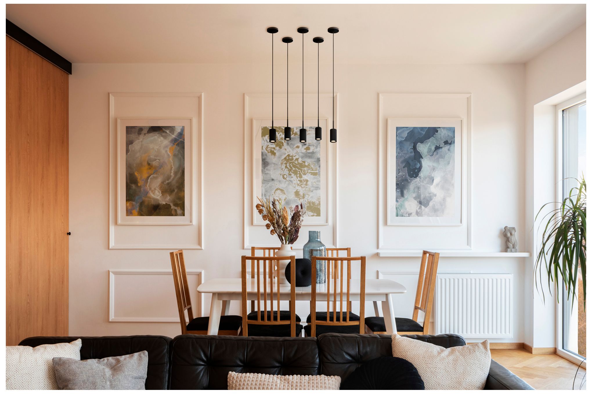 Image 6 Bruck GX15 2 3/4" Wide Black LED Mini Pendant Light more views