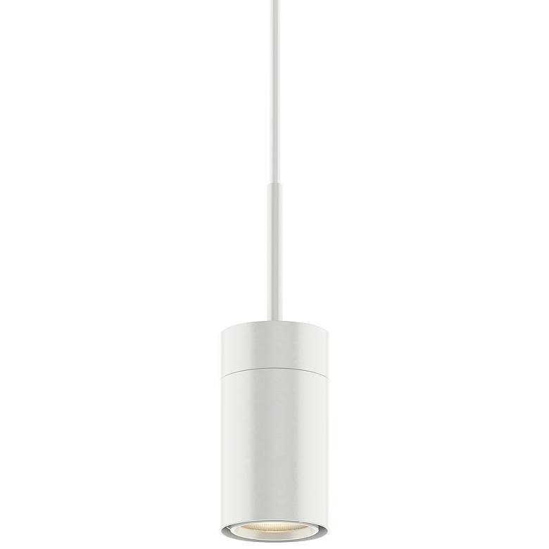 Image 1 Bruck GX15 2 3/4" Wide White Modern LED Mini Pendant Light