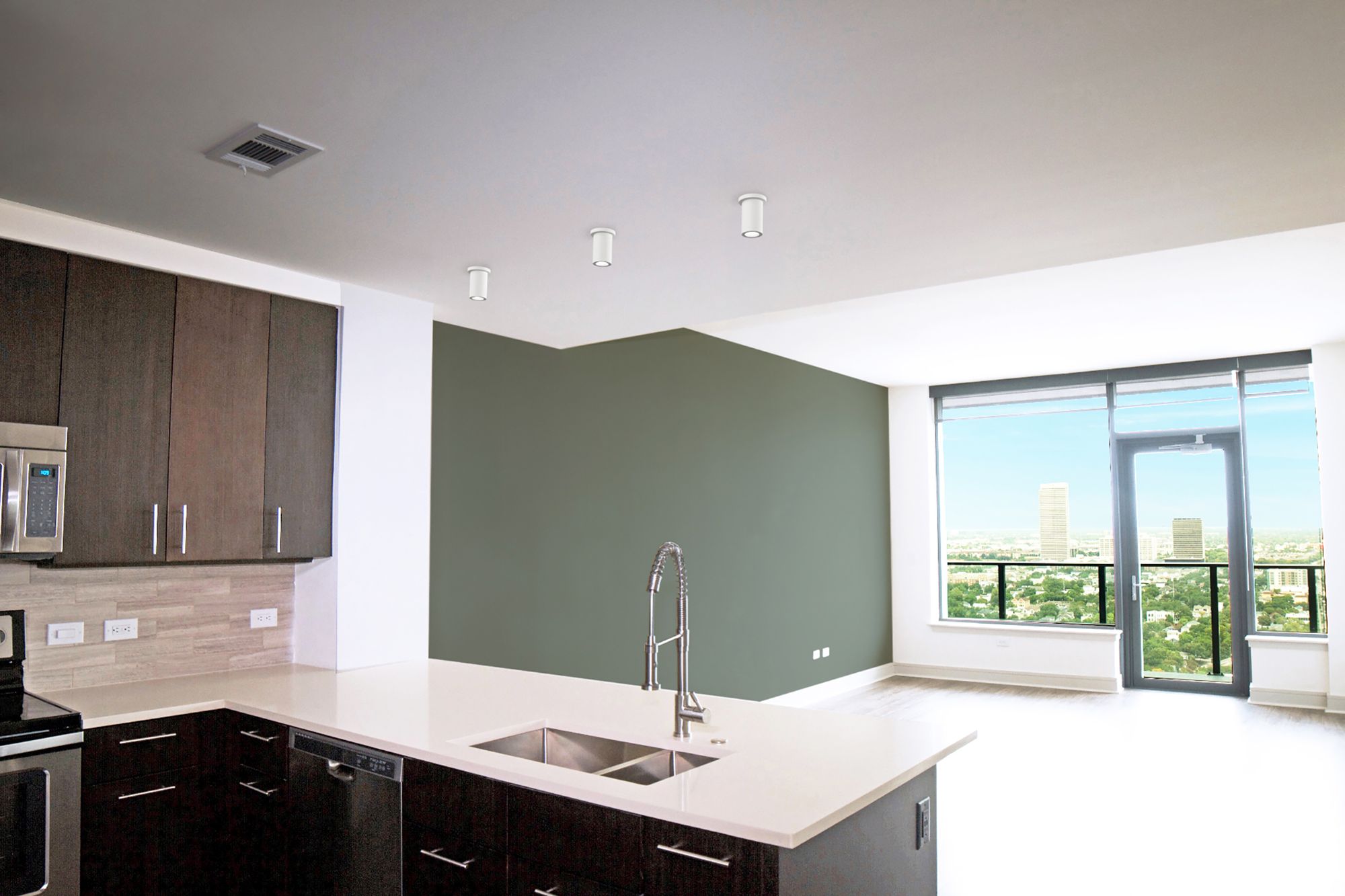 Image 3 Bruck GX15 White Cylinder Monopoint LED Ceiling Downlight more views