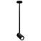 Bruck GX25 3 1/2" Wide Black 3000K LED Mini Pendant