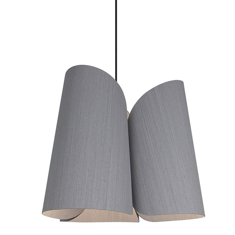 Image 1 Bruck Julieta 18 1/4" Wide Gray Oak and Ash Modern Pendant Light
