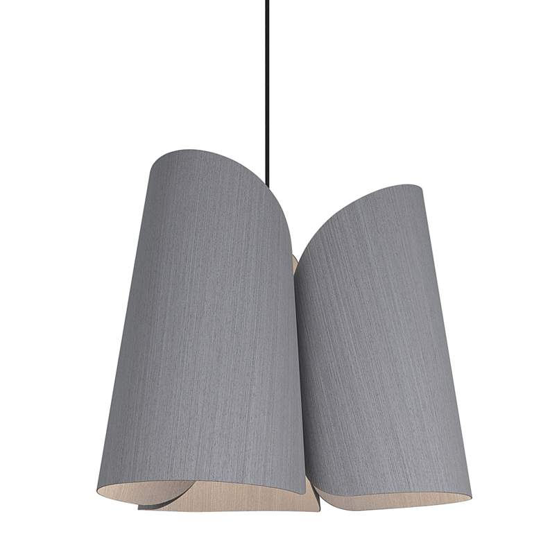 Image 1 Bruck Julieta 18 1/4 inch Wide Gray Oak and Ash Modern Pendant Light