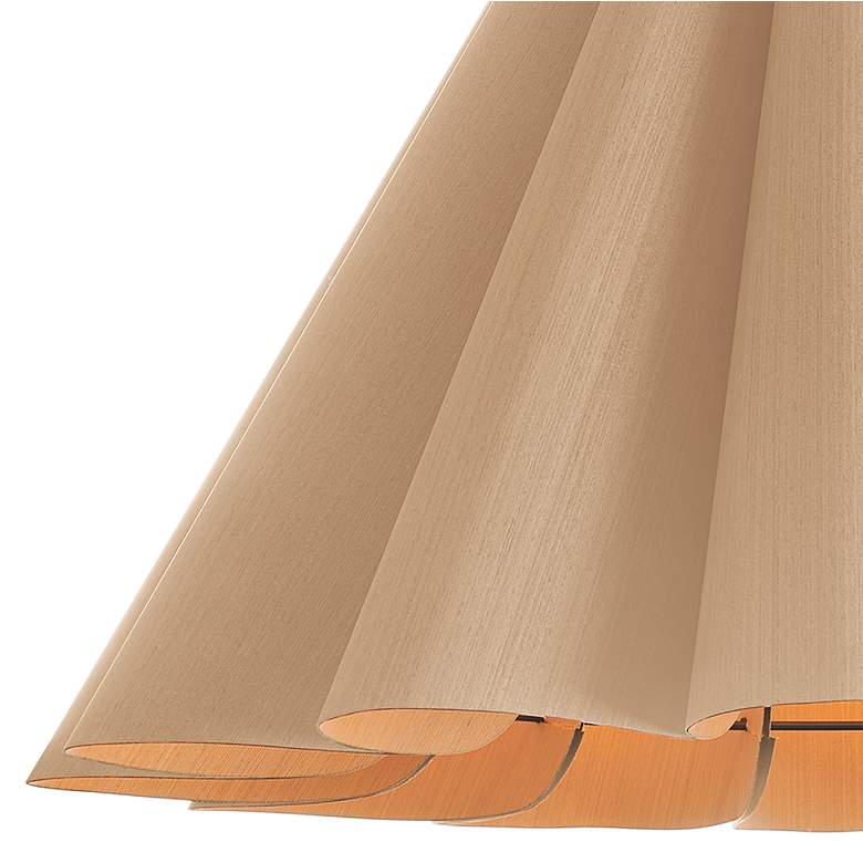 Image 2 Bruck Lora 27 1/2" Wide Ash and Ash Modern Pendant Light more views