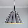 1_Bruck Lora 27 1/2" Wide Gray Oak and Ash Wood Modern Pendant Light
