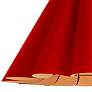 Bruck Lora 27 1/2" Wide Red and Ash Wood Pendant Light