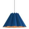 Bruck Lora 27 1/2" Wide Blue and Ash Wood Pendant Light