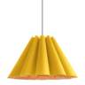 Bruck Lora 27 1/2" Wide Yellow and Ash Wood Pendant Light