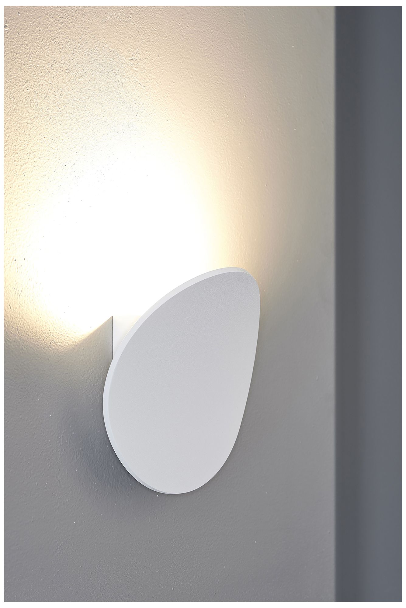 Image 3 Bruck Lunaro 7 3/4" High Textured White ADA LED Wall Sconce more views