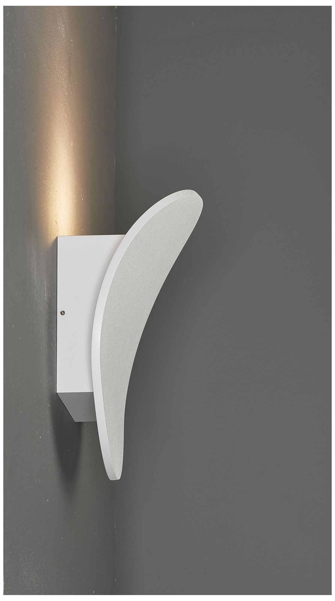 Image 5 Bruck Lunaro 7 3/4" High Textured White ADA LED Wall Sconce more views