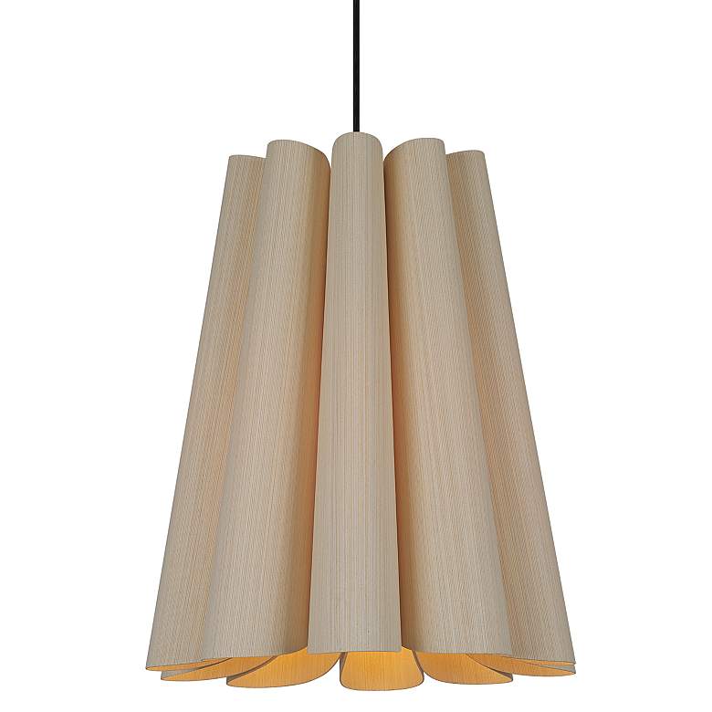 Image 1 Bruck Olivia 15 1/2 inch Wide Ash and Ash Modern Pendant Light