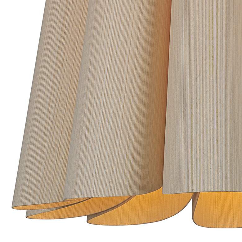 Image 2 Bruck Olivia 15 1/2" Wide Ash and Ash Modern Pendant Light more views