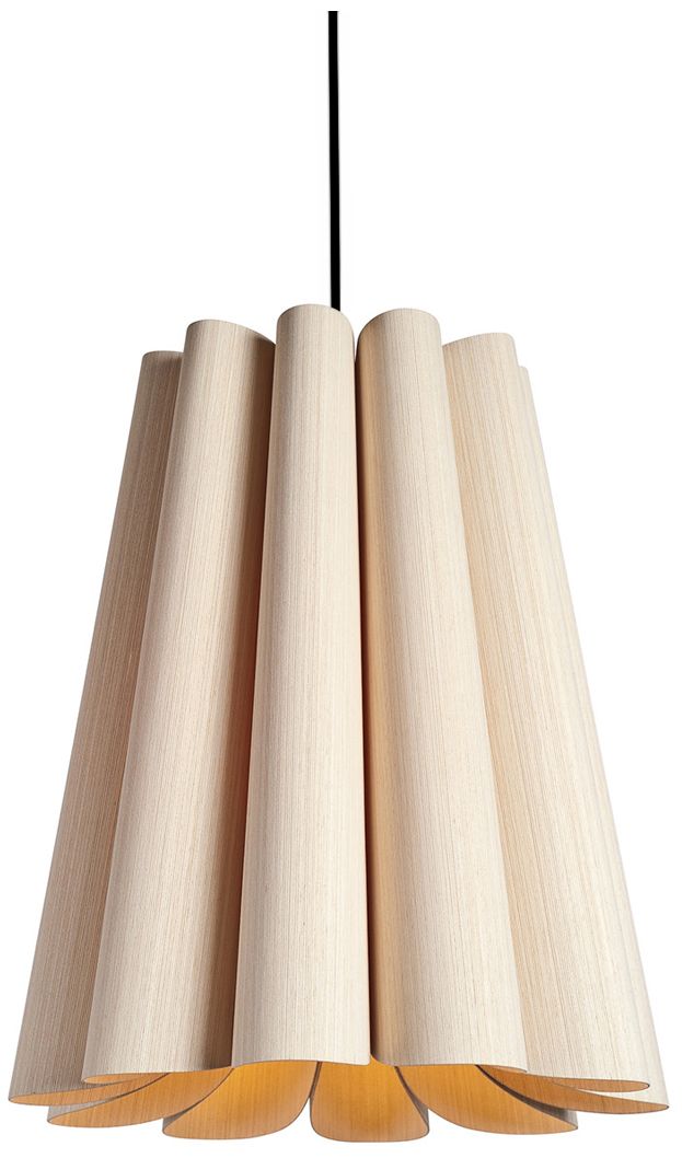 Image 2 Bruck Olivia 15 1/2" Wide Ash and Ash Modern Pendant Light - Made to Order