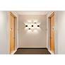 Bruck QB 4 1/2" High Black Metal ADA LED Up/Down Wall Sconce