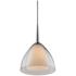 Bruck Rainbow 4 1/2" Wide Clear White LED Mini Pendant