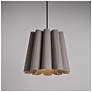 1_Bruck Renata 12 1/2"W Gray Oak and Ash Wood Pendant Light