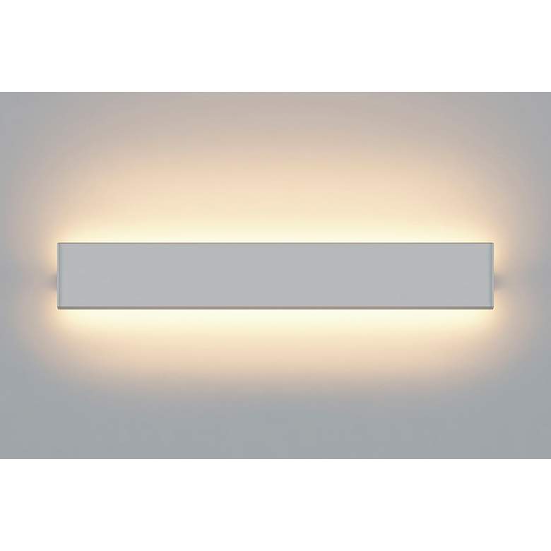 Image 2 Bruck Runner 35 1/2" Wide White LED Bath Light more views