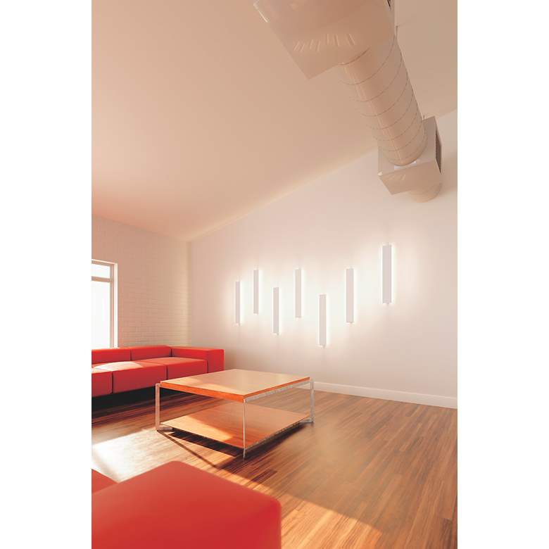 Image 5 Bruck Runner 35 1/2" Wide White LED Bath Light more views