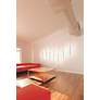 5_Bruck Runner 35 1/2" Wide White LED Bath Light more views