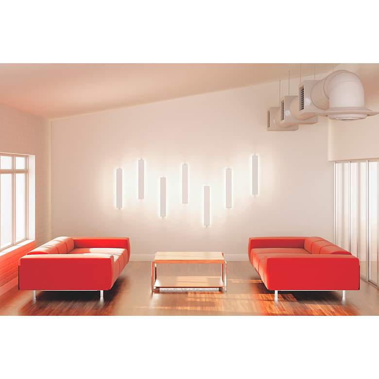 Image 6 Bruck Runner 35 1/2" Wide White LED Bath Light more views