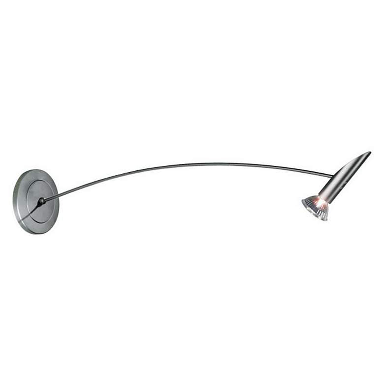 Image 1 Bruck Scorpio 4 1/2" Wide Matte Chrome Picture Light