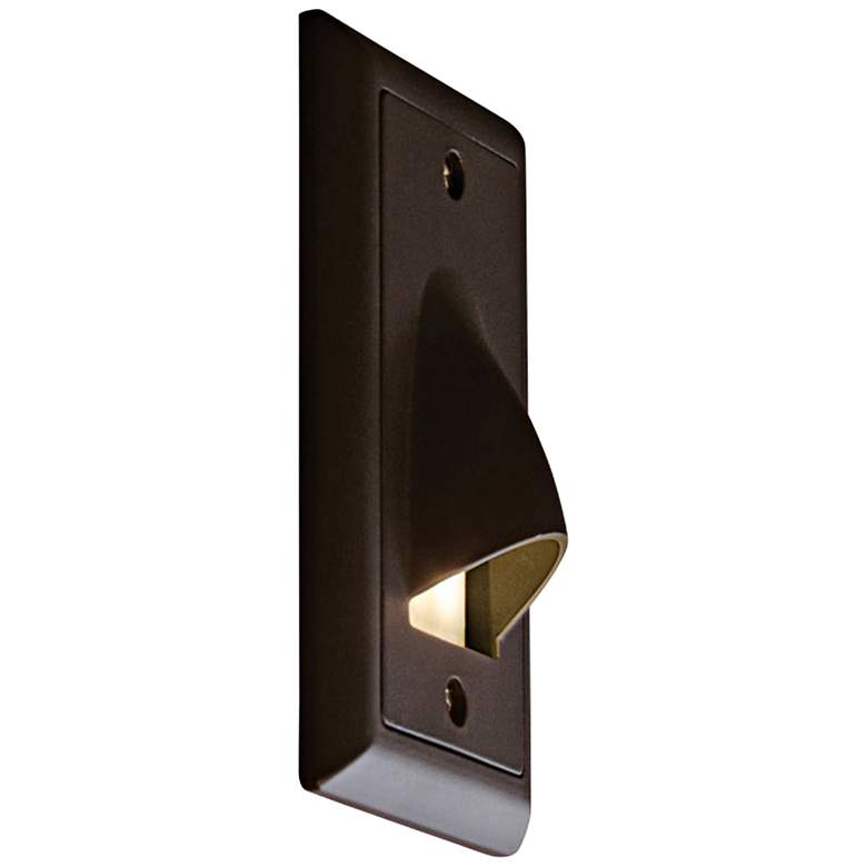 Image 1 Bruck Step 3 inchW Vertical Cove 3000K LED Outdoor Step Light