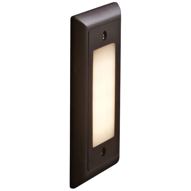 Image 1 Bruck Step 4 3/4"W Opal Lens 3000K LED Outdoor Step Light
