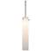 Bruck Titan 4" Wide Chrome Cylinder Mini Pendant