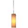 Bruck Titan I 4" Wide Matte Chrome LED Mini Pendant