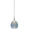 Bruck Vibe 5 1/2" Wide Glacier Glass LED Mini Pendant