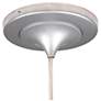 2_Bruck Vibe 5 1/2"W Chrome Mini Pendant with Ice Glass Shade more views