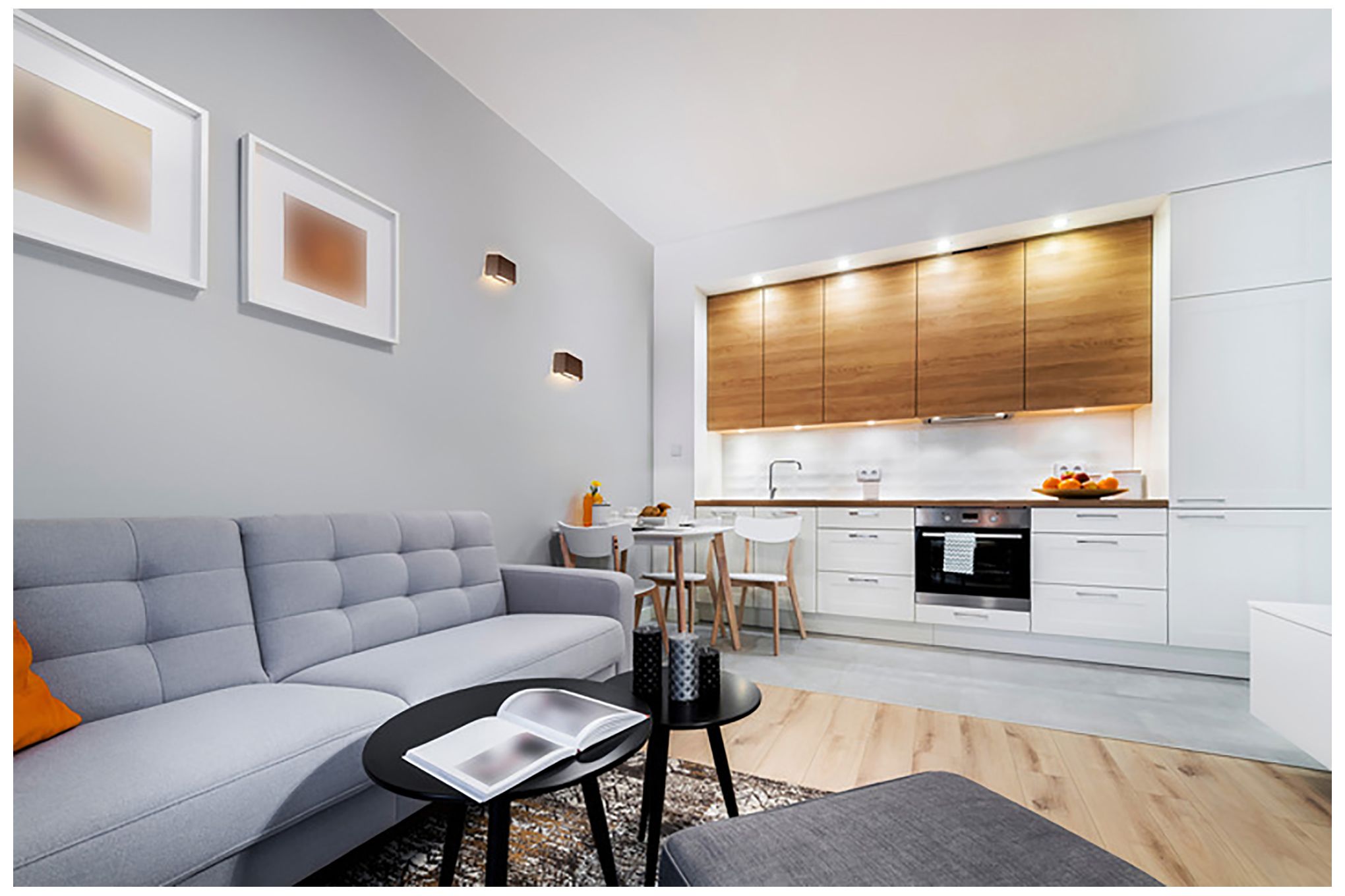 Image 6 Bruck Zen 5 1/2" High Walnut LED Wall Sconce more views