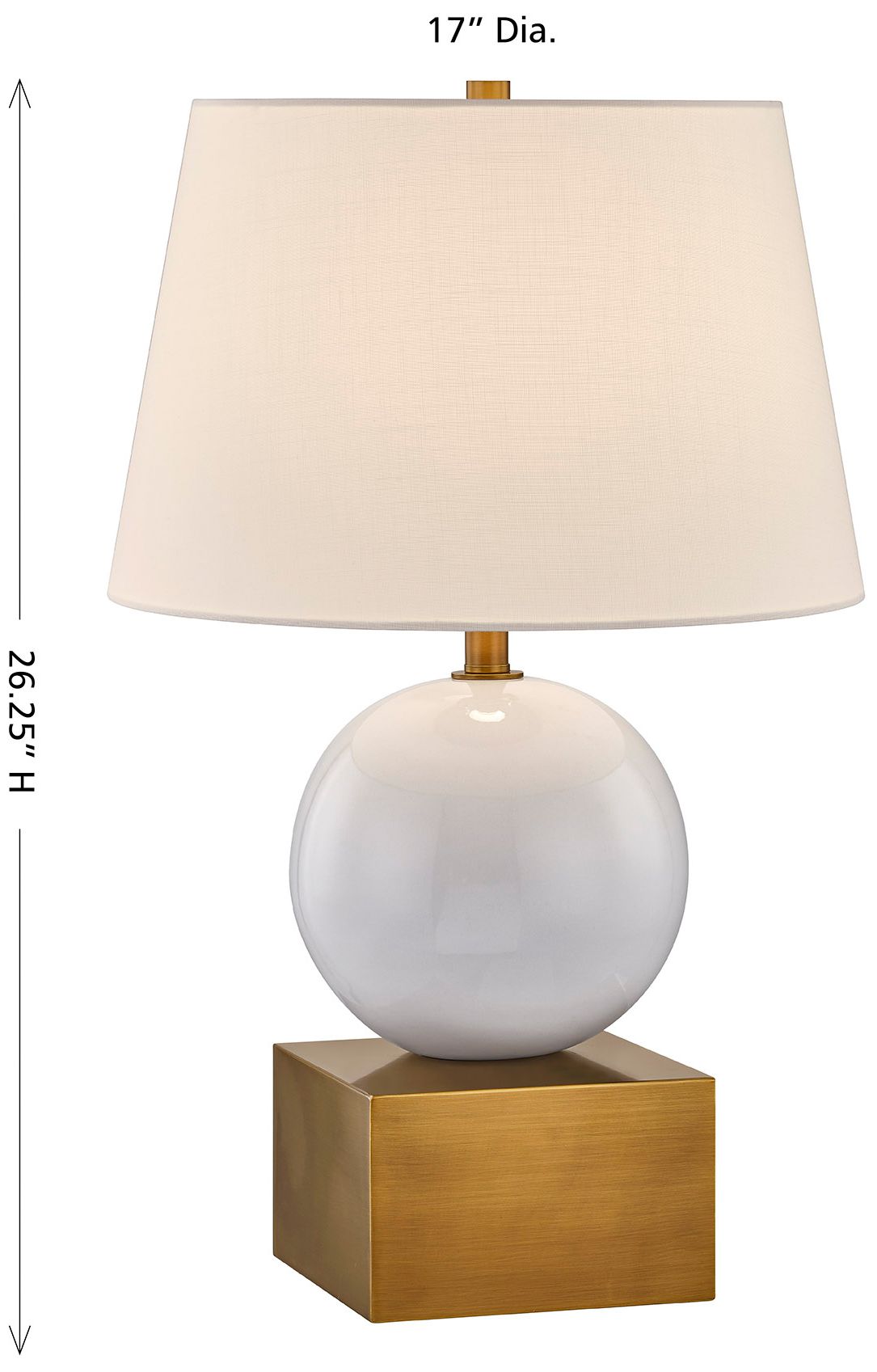 Image 5 Brumfield 1-Light Table Lamp By Coco & Dash more views
