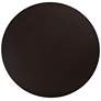 Bruna Dark Brown Faux Leather 5-Piece Dining Set