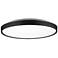 Brunswick 21 1/4" Wide Black LED Ceiling Light