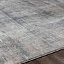 5_Brunswick BWK-2301 7'10"x10'3" Gray and Ice Blue Area Rug more views