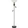 Brunswick Tree Torchiere Floor Lamp with Side Lights