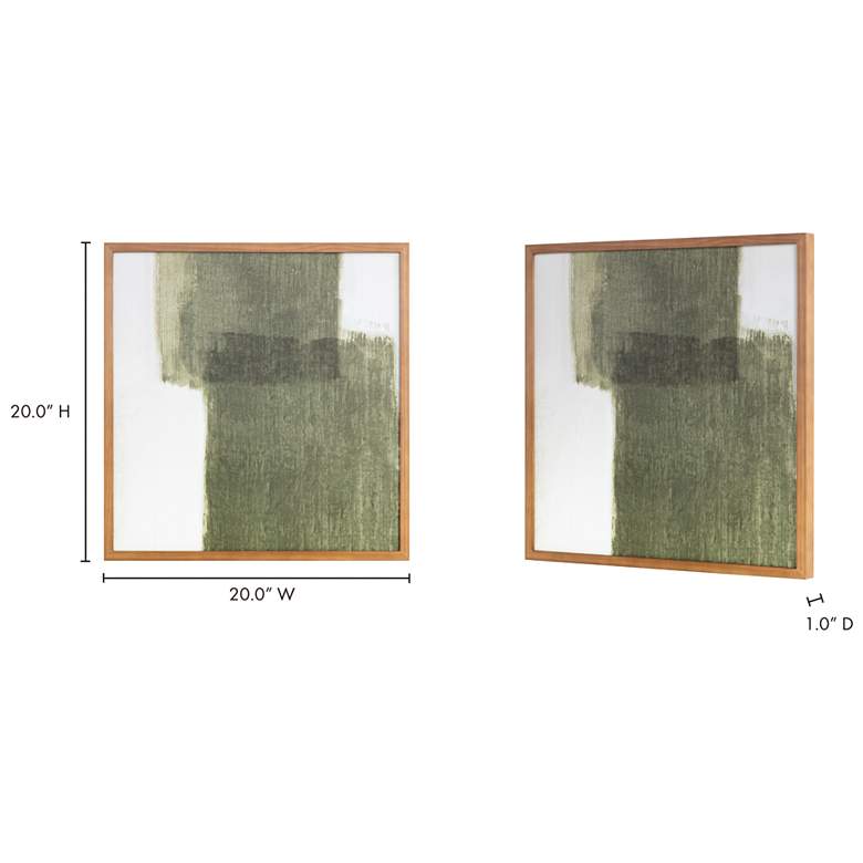 Image 6 Brush Framed Painting more views