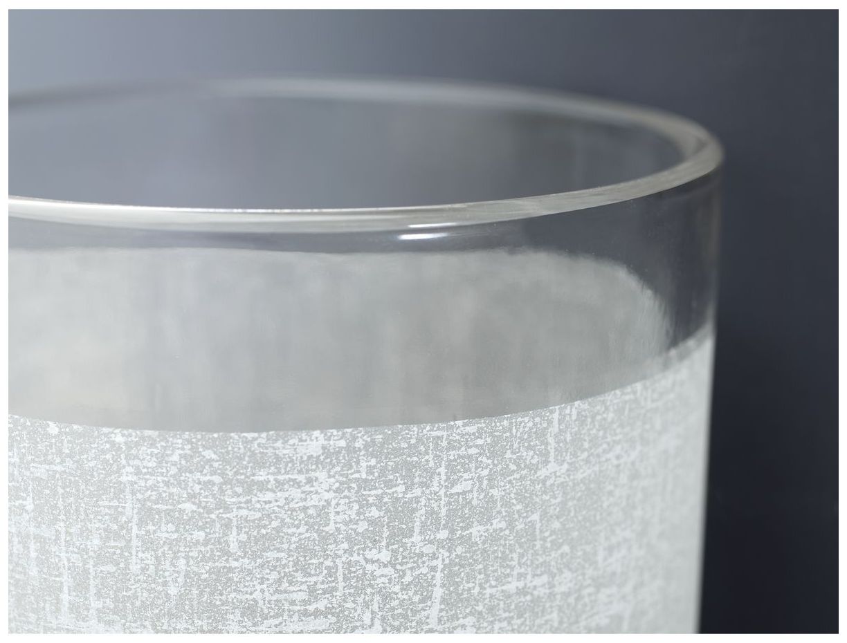BRUSHED NICKEL ALEXA 4LT BATH CLR GLS